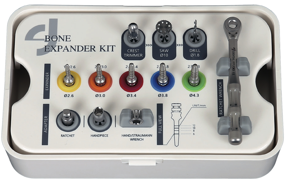 Набор для расщепление гребня Dental Studio Bone Expander Kit