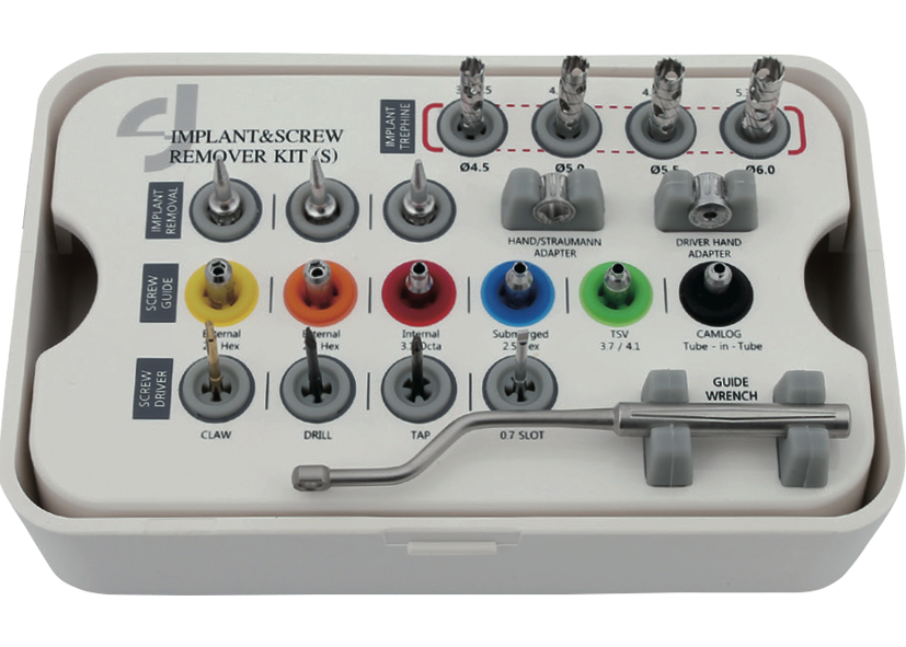 Набор для удаления имплантов и винтов Dental Studio Implant & Screw Remover Kit
