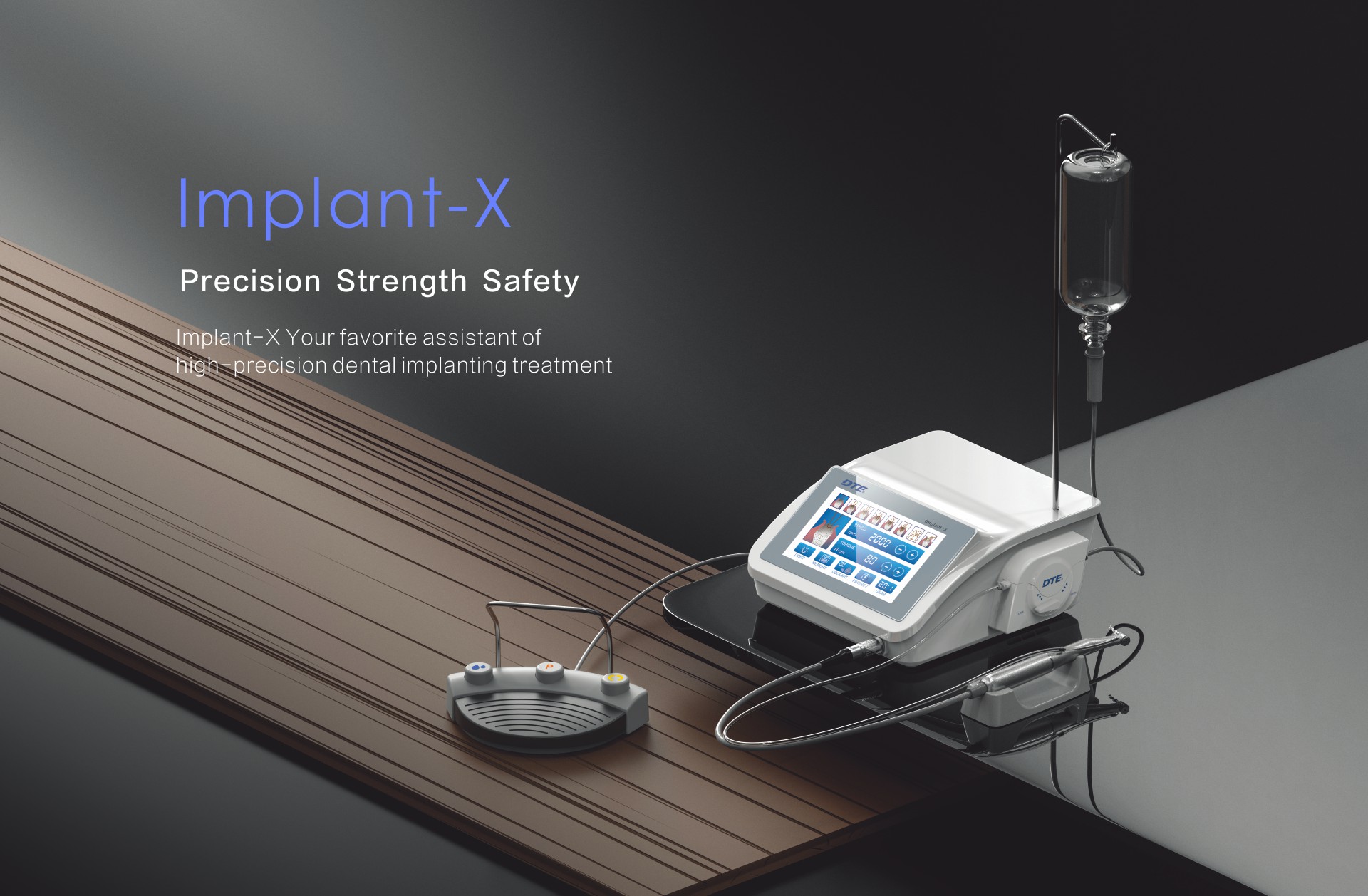 Физиодиспенсер DTE Implant X Описание_1