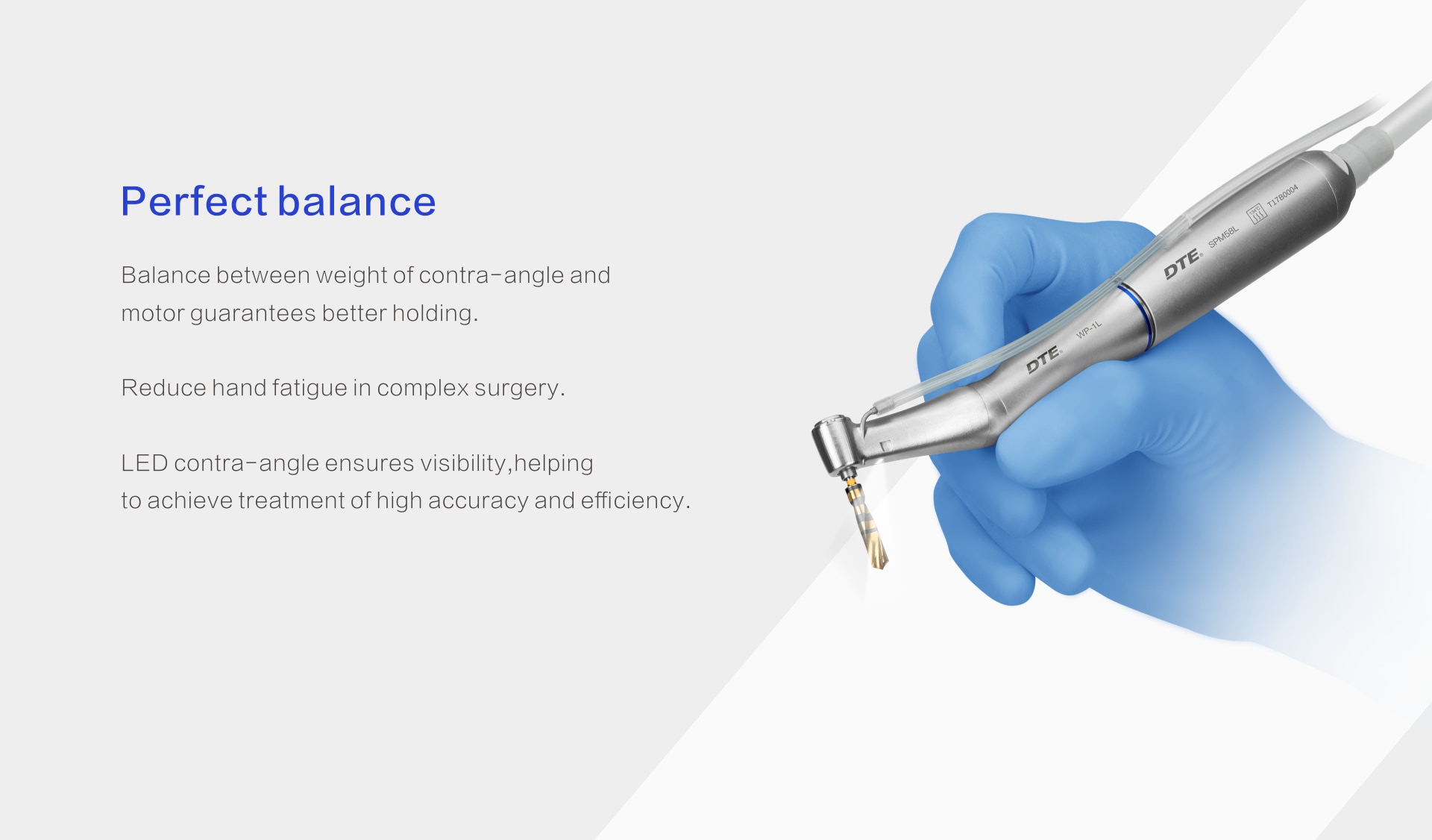 Физиодиспенсер DTE Implant X Описание