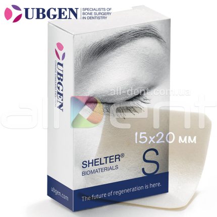 Колагенова мембрана з бичачого перикарда Ubgen Shelter Slow | 15х20 мм